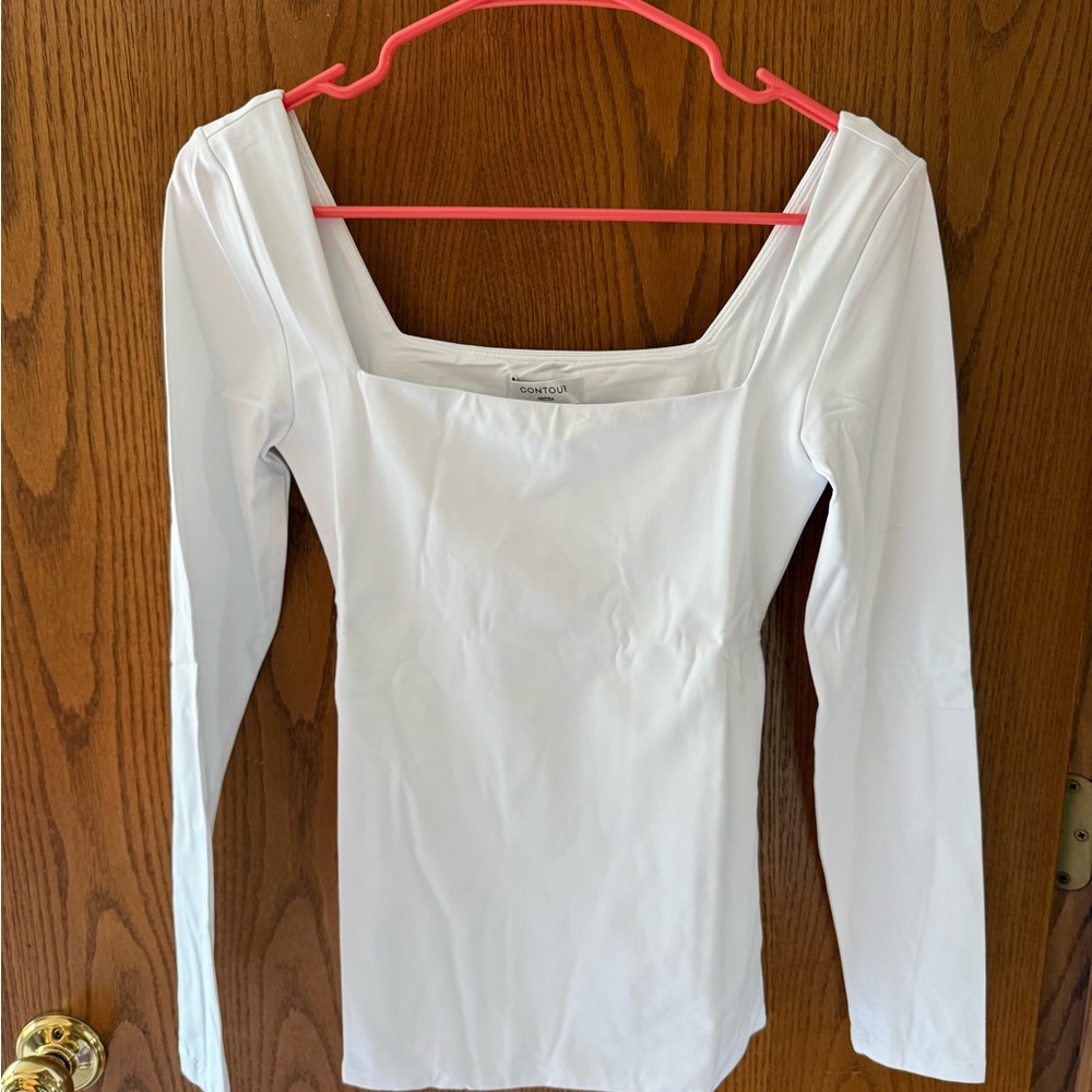 Aritzia Original Contour Squareneck Hip Longsleeve